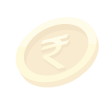 Decorative coin illustration